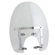 Windshield PUIG AMERICA II 6377W prozorna with kit especial