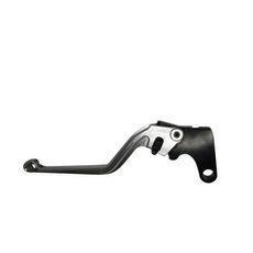 Clutch Lever ACCOSSATO ESY688 fixed CNC-worked aluminium, silver