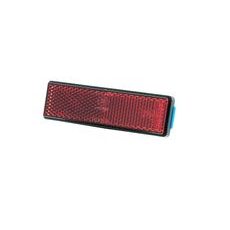 Rectangular reflector RMS 246473051 adhesive rdeč