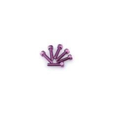 Screws PUIG ANODIZED 0147L violet M5 x 20mm (6pcs)