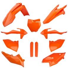 Set plastik POLISPORT 91455 Orange KTM 16