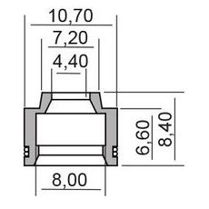 Oil seal RMS 100669290 valve stem