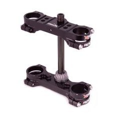 Triple clamps X-TRIG ROCS TECH 40704008 22mm Črn