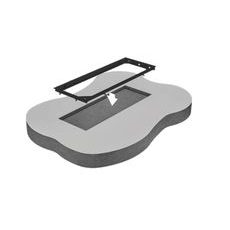 Motorcycle lift LV8 NANO 600 IN-GROUND VERSION ENEF500