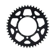 Aluminijasti zadnji verižnik (zobnik) SUPERSPROX RAL-703:44-BLK črna 44T, 520