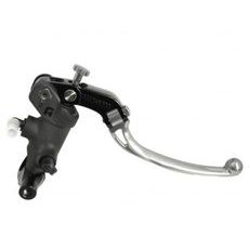 Radial brake master cylinder ACCOSSATO PC008 PRS 19 x 17-18-19 with folding lever,silver