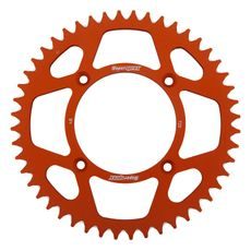 Aluminijasti zadnji verižnik (zobnik) SUPERSPROX RAL-720:48-ORG oranžna 48T, 520