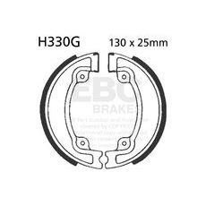 Brake shoe set EBC H330G grooved includings springs