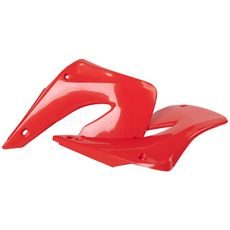 Radiator scoops POLISPORT 8421000003 (par) red CR 00