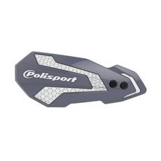 Handguard POLISPORT MX FLOW 8308200054 Grey/White with mounting system