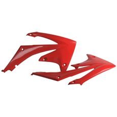 Radiator scoops POLISPORT 8412700001 (par) red CR 04