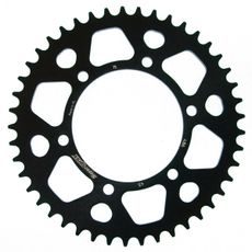 Rear ALU sprocket SUPERSPROX RAL-486:45-BLK črna 45T, 520