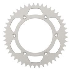 Aluminijasti zadnji verižnik (zobnik) SUPERSPROX RAL-8000:45-SLV srebrna 45T, 520