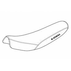 Seat cover ATHENA WAVE SDV010W črna