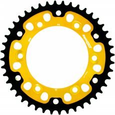 Zadnji verižnik (zobnik) SUPERSPROX STEALTH RST-899:44-GLD zlata 44T, 525