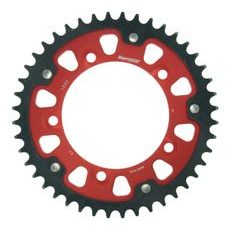 Zadnji verižnik (zobnik) SUPERSPROX STEALTH RST-1800:44-RED rdeč 44T, 530