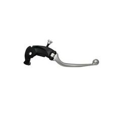Adjustable folding lever ACCOSSATO LV020 in aluminium for Nissin radial brake master cylinder srebrna