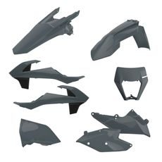 Set plastik POLISPORT 90889 nardo grey