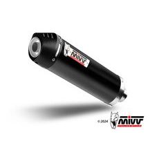 Dušilec (lonec) MIVV OVAL S.042.LVC Black Stainless Steel with carbon cap