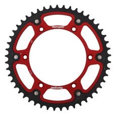 Rear sprocket SUPERSPROX STEALTH RST-1512:49-RED rdeč 49T, 520