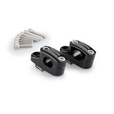 Risers PUIG PULLBACK 22360P srebrna height 25mm, d 29mm, back 16mm
