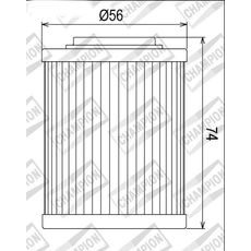 Oljni filter CHAMPION COF052 100609585