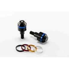 Bar ends PUIG SHORT WITH RING 8016N colour rings included