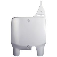 Number plate POLISPORT 8667000001 bela