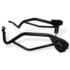 Engine guards RDMOTO CF79KD matt black with slider SL01