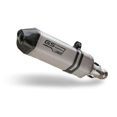 Dušilec (lonec) MIVV SPEED EDGE B.016.LGS Titanium / Karbonska kapa