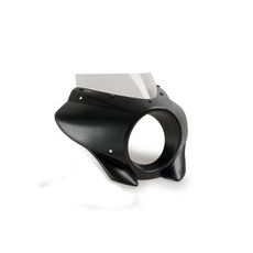 Semifairing PUIG MIRAGE SPORT 21604W clear matt black housing
