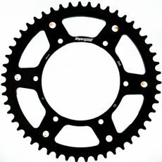 Rear sprocket SUPERSPROX STEALTH RST-245:51-BLK črna 51T, 520