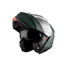 Preklopna čelada MT Helmets GENESIS SV SOLID A6 MATT MATT GREEN XS
