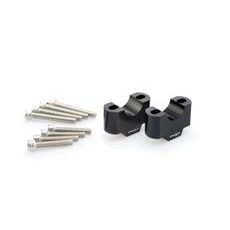 Risers PUIG 3741N črna height 30mm, d 29mm