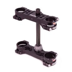 Triple clamp X-TRIG ROCS TECH 40704004 Črn