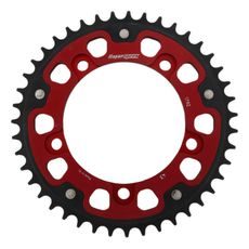 Zadnji verižnik (zobnik) SUPERSPROX STEALTH RST-1792:43-RED rdeč 43T, 525