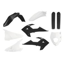 Set plastik POLISPORT 91037 enduro Black/white
