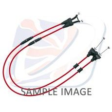 Throttle cables (pair) Venhill Y01-4-065-RD featherlight rdeč