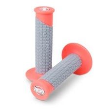 Clamp on grips pillow top Neon-Redgrey ProTaper 021676