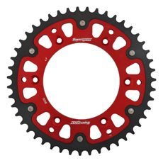Zadnji verižnik (zobnik) SUPERSPROX STEALTH RST-8000:47-RED rdeč 47T, 520