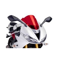 Windscreen PUIG RACING 6498R rdeč