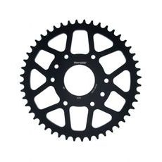 Rear ALU sprocket SUPERSPROX RAL-905:48-BLK črna 48T, 520