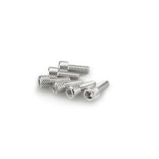 Screws PUIG ANODIZED 0363P srebrna M6 x 15mm (6pcs)