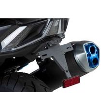 Adjustable license support PUIG 9534N črna