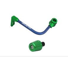 Lever guard in aluminium + right end ACCOSSATO DE005 with blue hose and joint levi