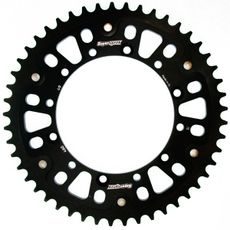 Rear sprocket SUPERSPROX STEALTH RST-460:49-BLK črna 49T, 520