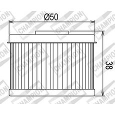 Oljni filter CHAMPION COF013 100609195