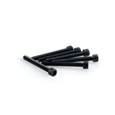 Screws PUIG ANODIZED 0421N črna M6 x 50mm (6pcs)