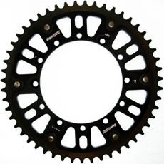Rear sprocket SUPERSPROX STEALTH RST-460:51-BLK črna 51T, 520