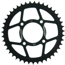Zadnji verižnik (zobnik) SUPERSPROX RFE-810:43-BLK črna 43T, 428